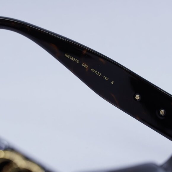 ?️ New Gucci GG1827S 002 Sunglasses - Dark Havana Frame, Brown Lenses main image 5